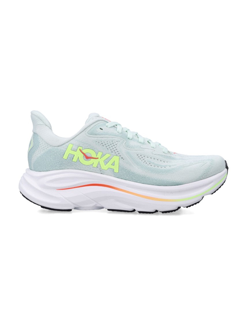 Hoka Clifton Jacquard Mesh Active Sneakers