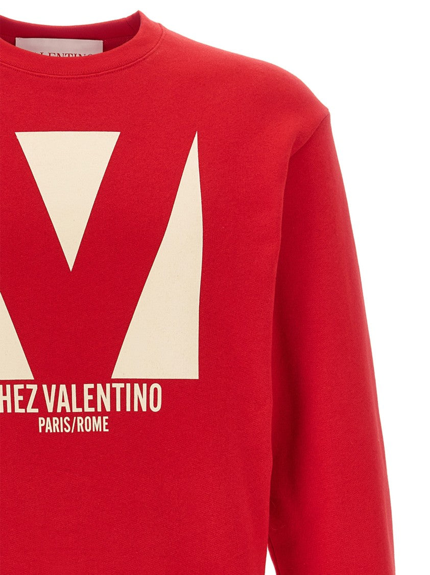 Valentino Garavani Brushed Cotton Sweatshirt