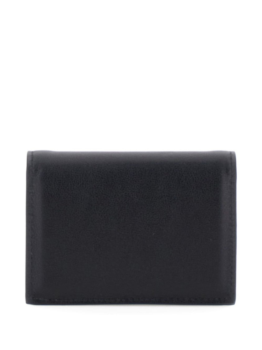 Givenchy Rectangular Black Wallet With Embossed Branding