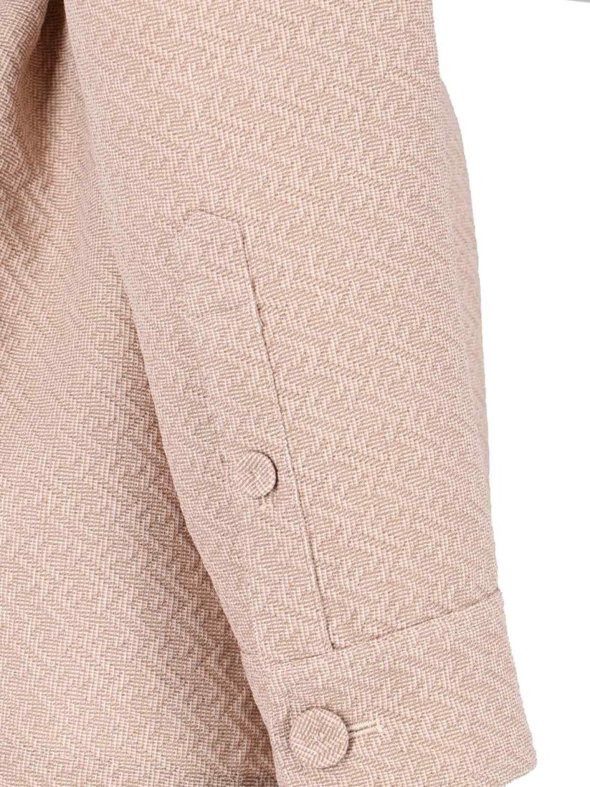 Fendi "Ff" Wool Jacket – Beige