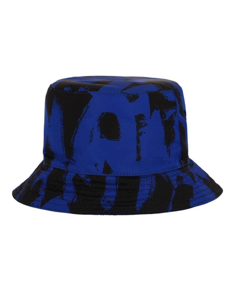 Alexander Mcqueen Graffiti Logo Print Bucket Hat