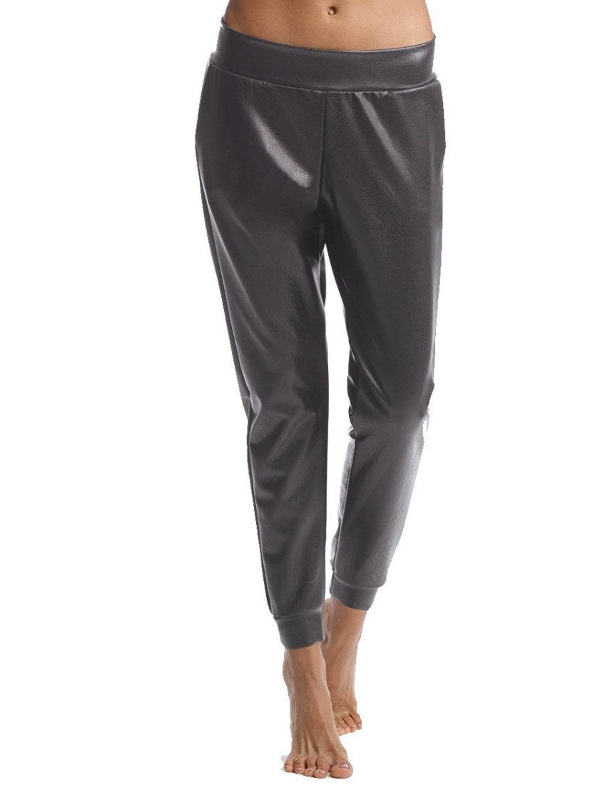 Commando Max Faux Leather Jogger - Slg45