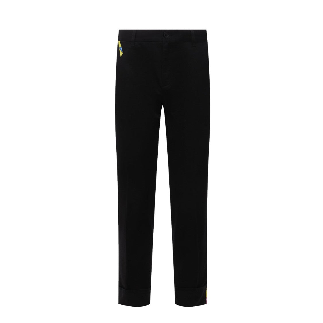 Versace Cotton Gabardine Trousers