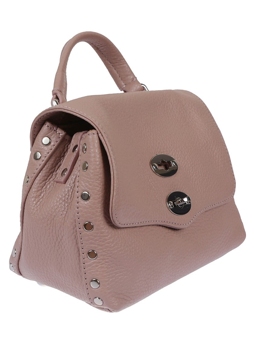 Zanellato Structured Leather Shoulder Bag With Carrying Options