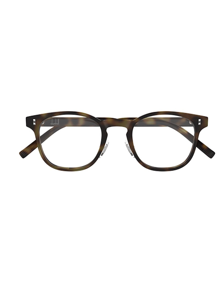 Dunhill Tortoiseshell Du0116o Rectangular Metallic Sunglasses