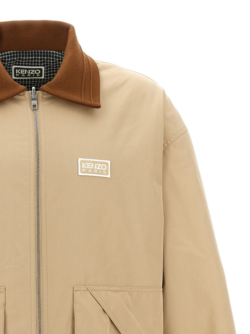Kenzo Elevated Coach' Reversible Jacket