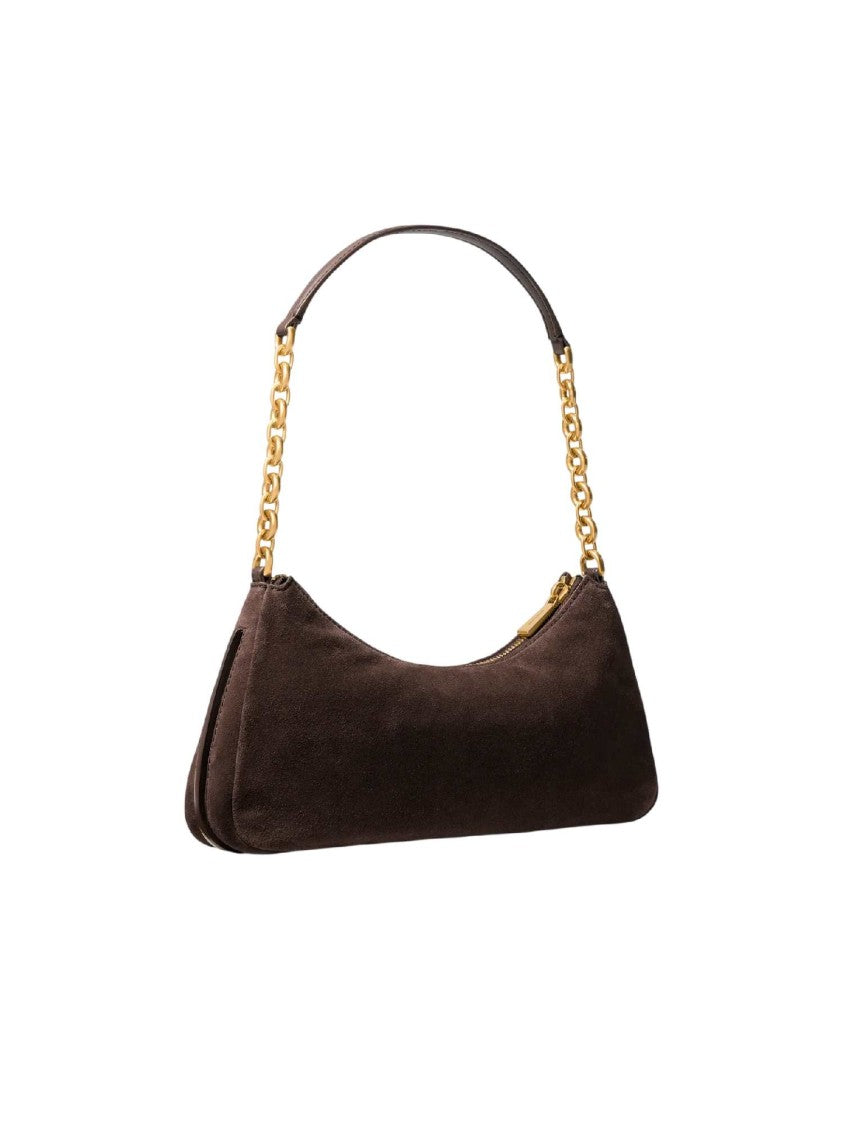 Michael Kors Medium Chain Woven Leather Shoulder Bag