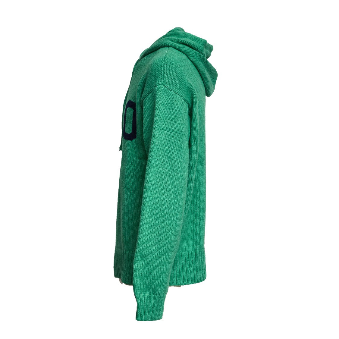 Polo Ralph Lauren Polo Intarsia Cotton Hooded Sweater