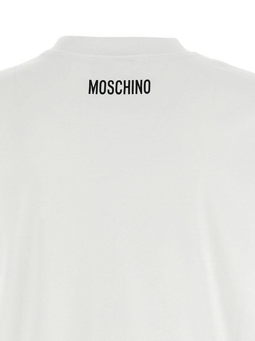 Moschino Oversized Cotton Interlock T-Shirt