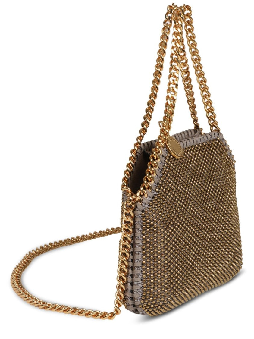 Stella Mccartney Falabella Nano Metallic Sheen Tote Bag