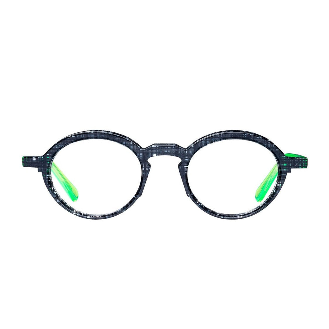 Matttew Black Opuntia Acetate Oval Sunglasses