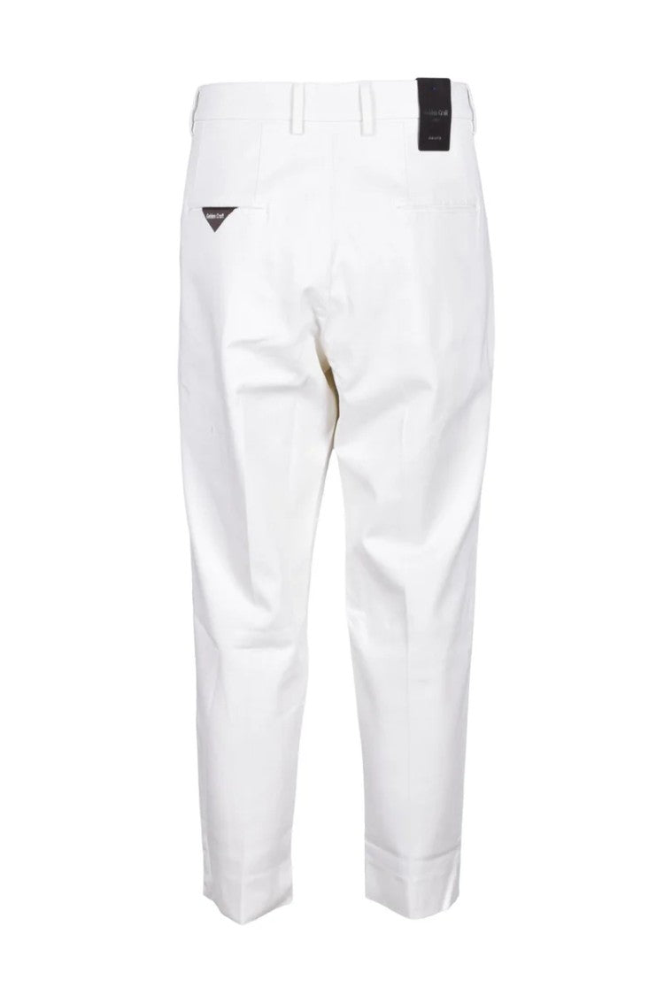 Golden Craft 1957 Cotton Stretch Trousers With Tapered Leg Design