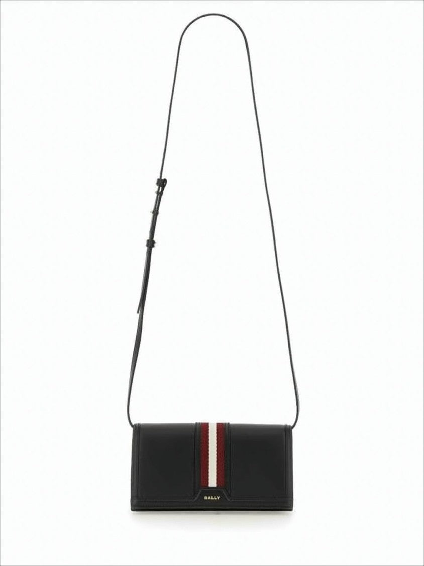 Bally Rectangular Calf Leather Crossbody Bag