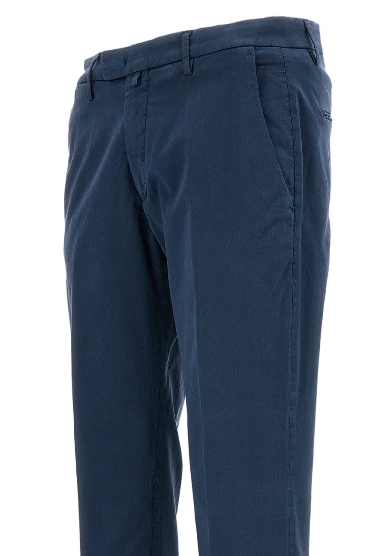 Briglia 1949 Blue Slim Chino Trousers
