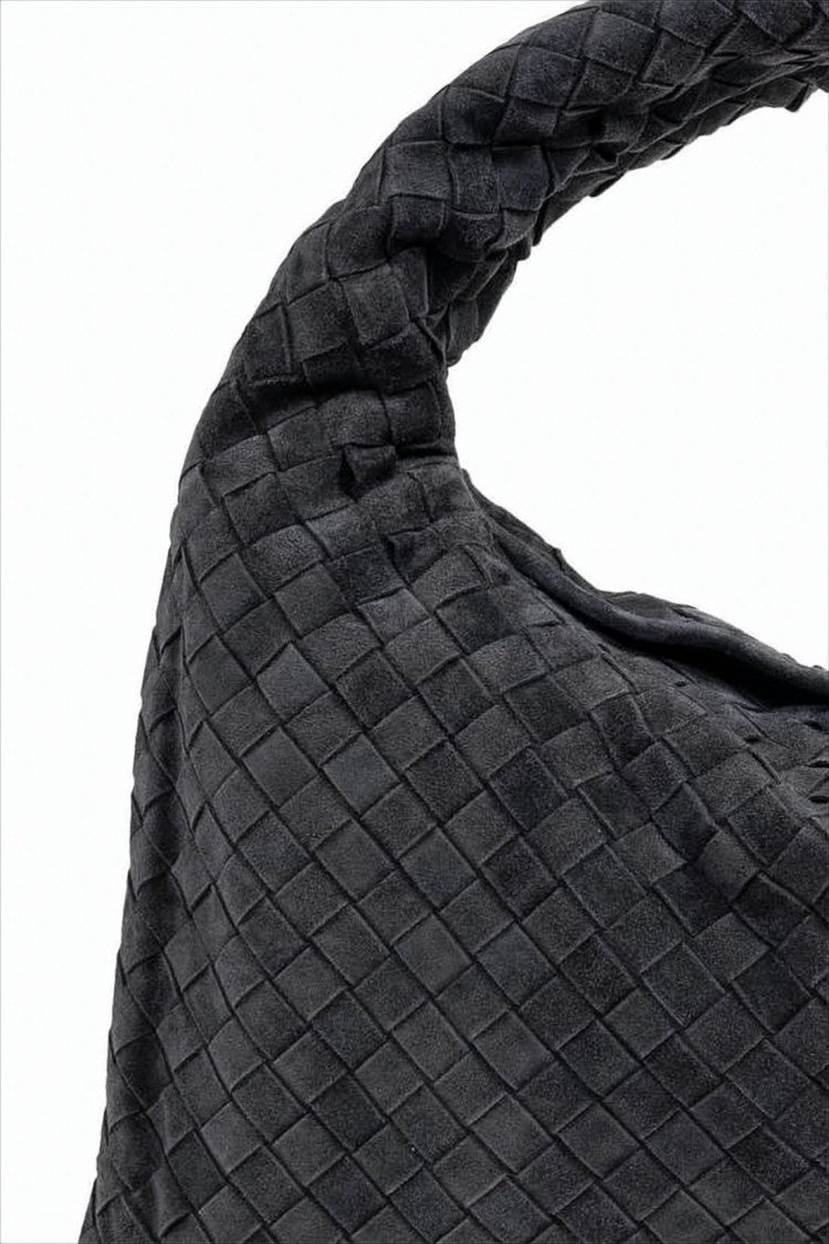 Bottega Veneta Woven Calf Leather Slouchy Tote Bag