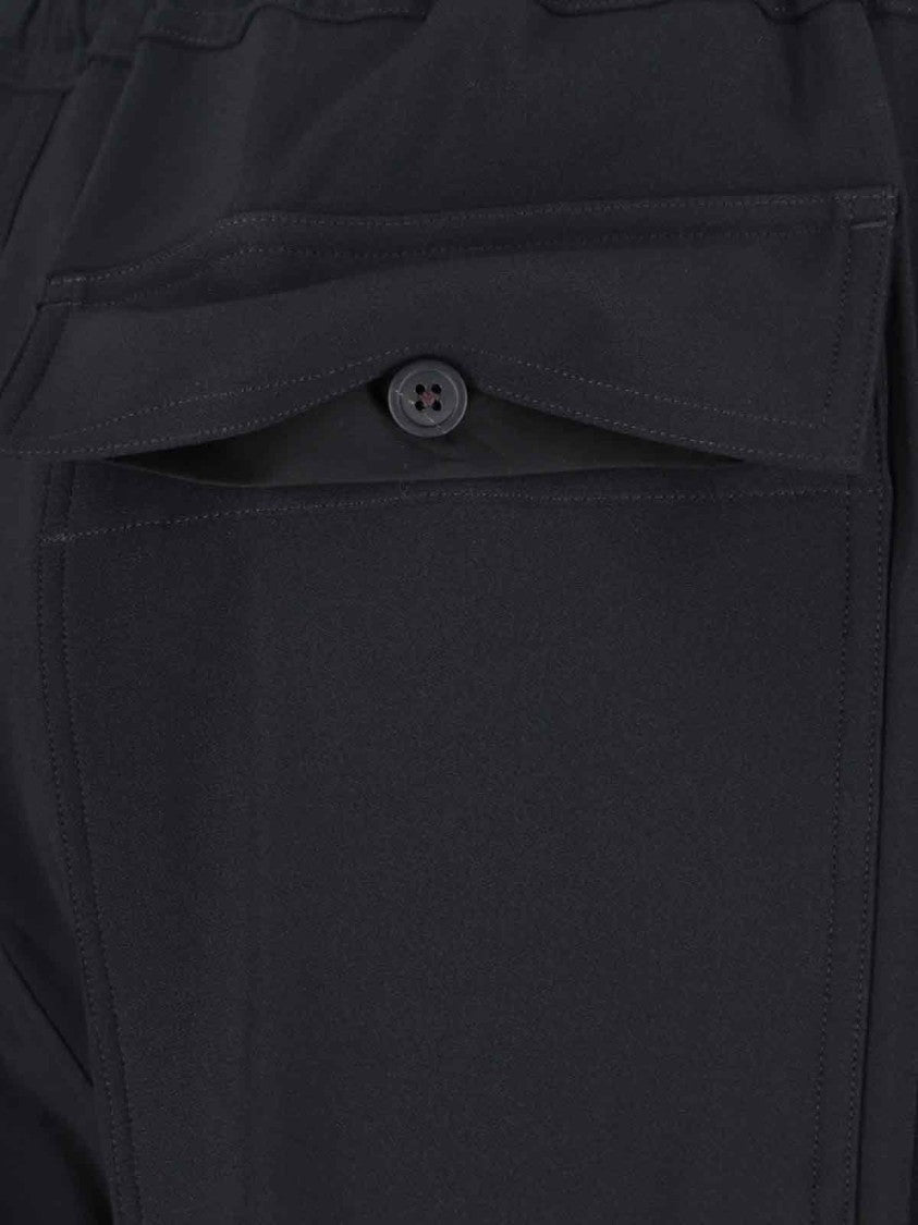 Rick Owens Tracksuit Bottoms In Black Viscose Blend