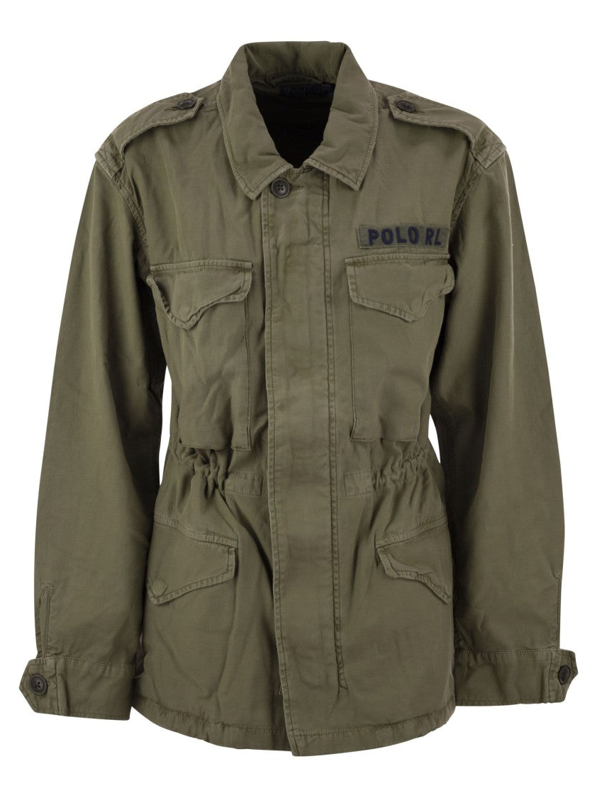 Polo Ralph Lauren Cotton Twill Military Jacket
