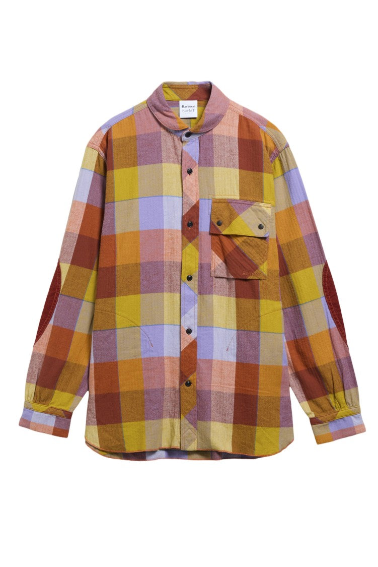 Barbour Multicolor Checked Button-Down Cargo Shirt