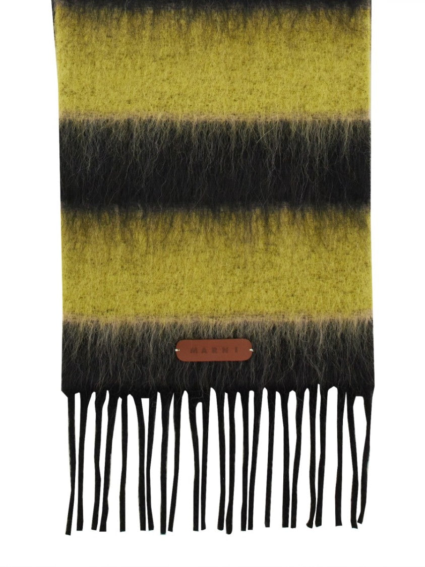 Marni Bold Striped Scarf