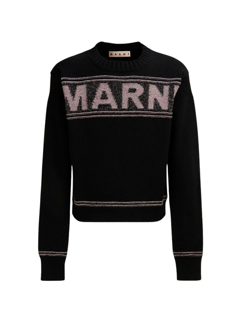 Marni Intarsia Wool Sweater