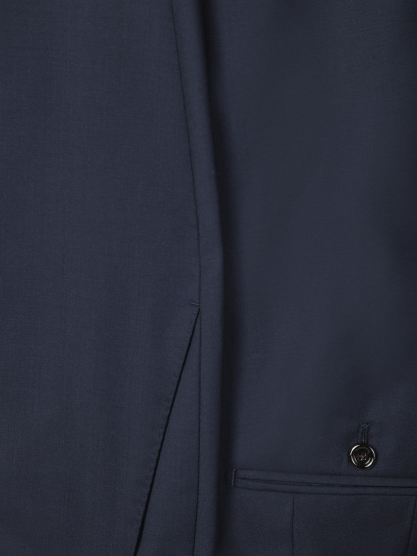 Lardini Tailored Blue Wool Suit