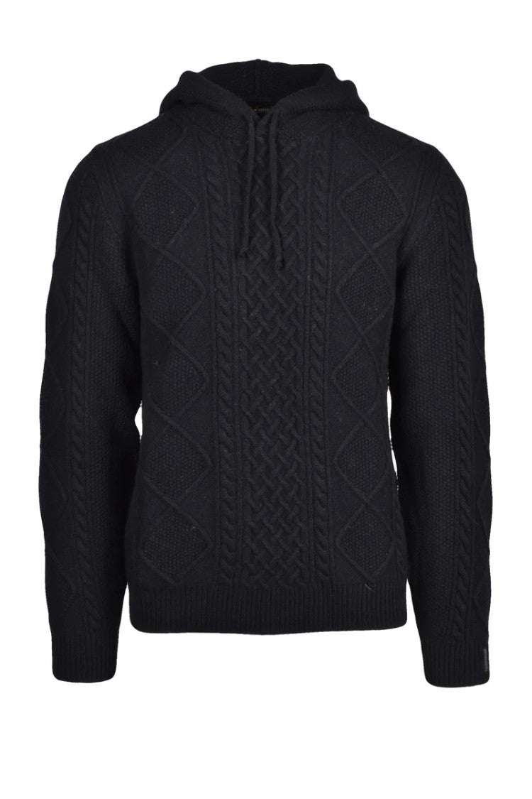 Paul & Shark Knitted Sweater - Black