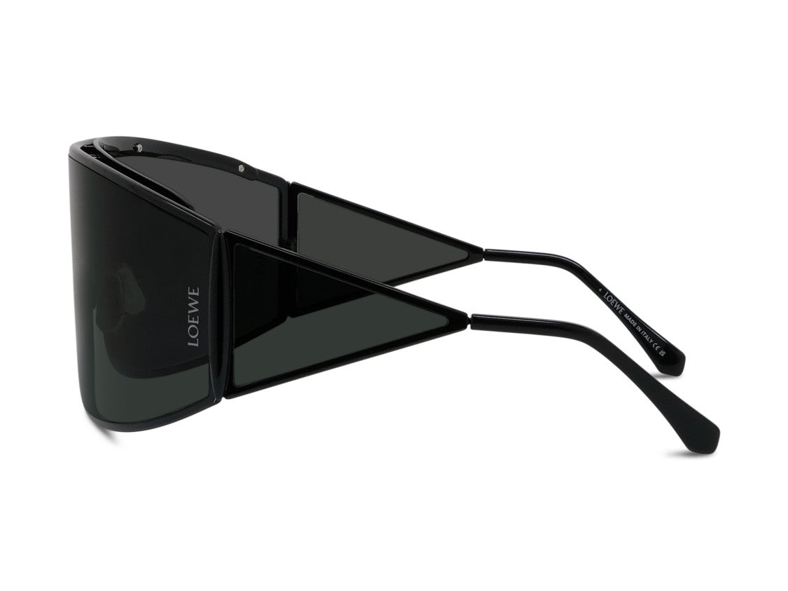 Loewe Black Lw40202u Oversized Shield Sunglasses
