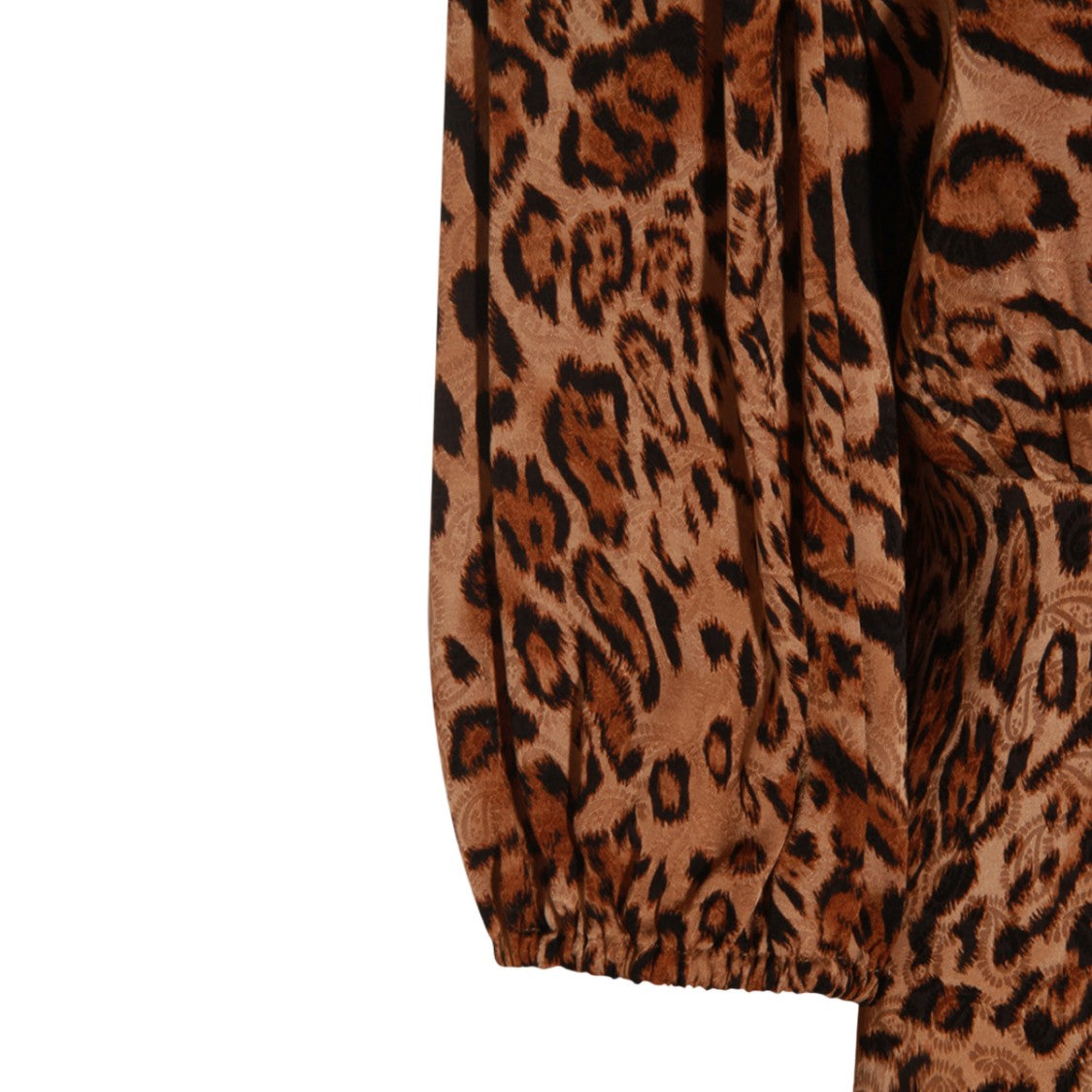 Twin-Set Fitted Leopard Print Mini Dress