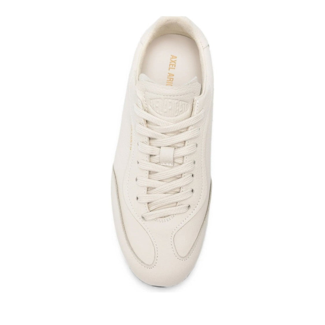 Axel Arigato Daze Runner White Minimalist Leather Bamboo-Lined Sneakers