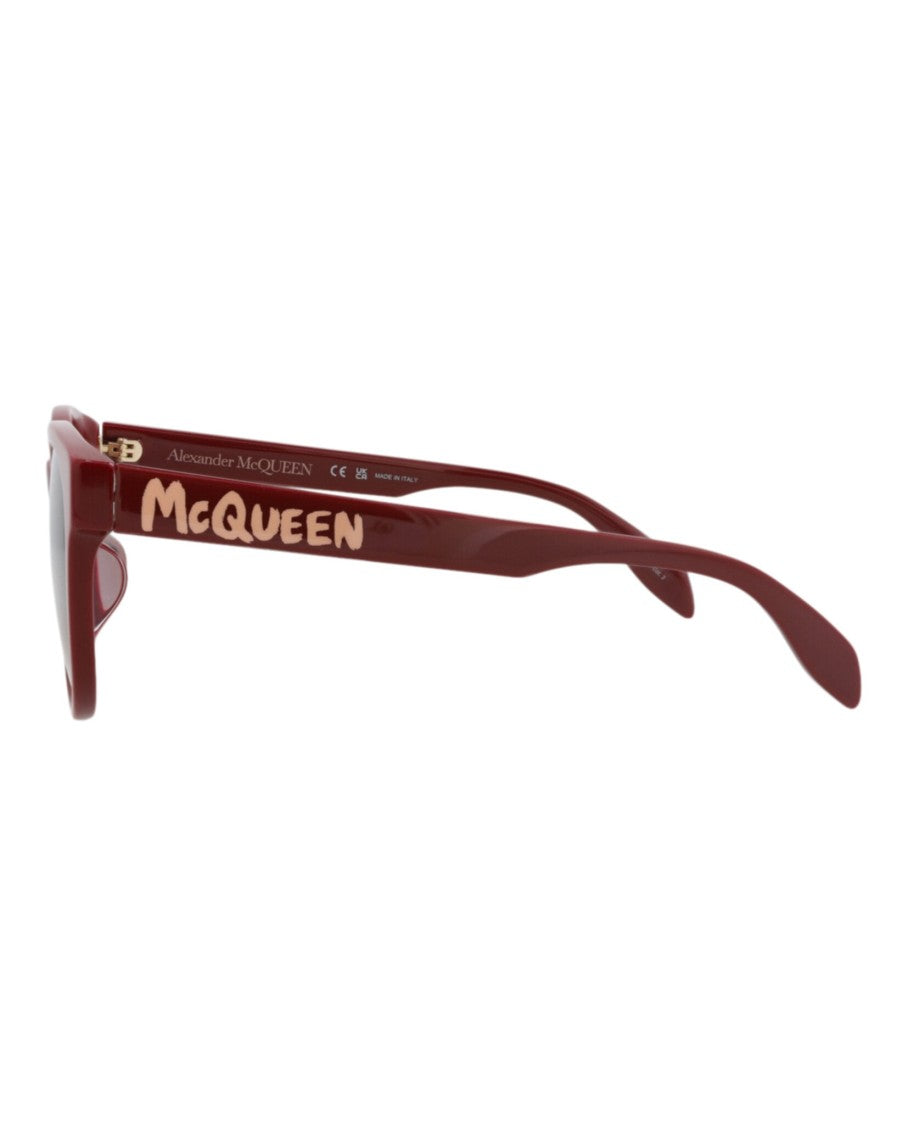 Alexander Mcqueen Round-Frame Acetate Sunglasses
