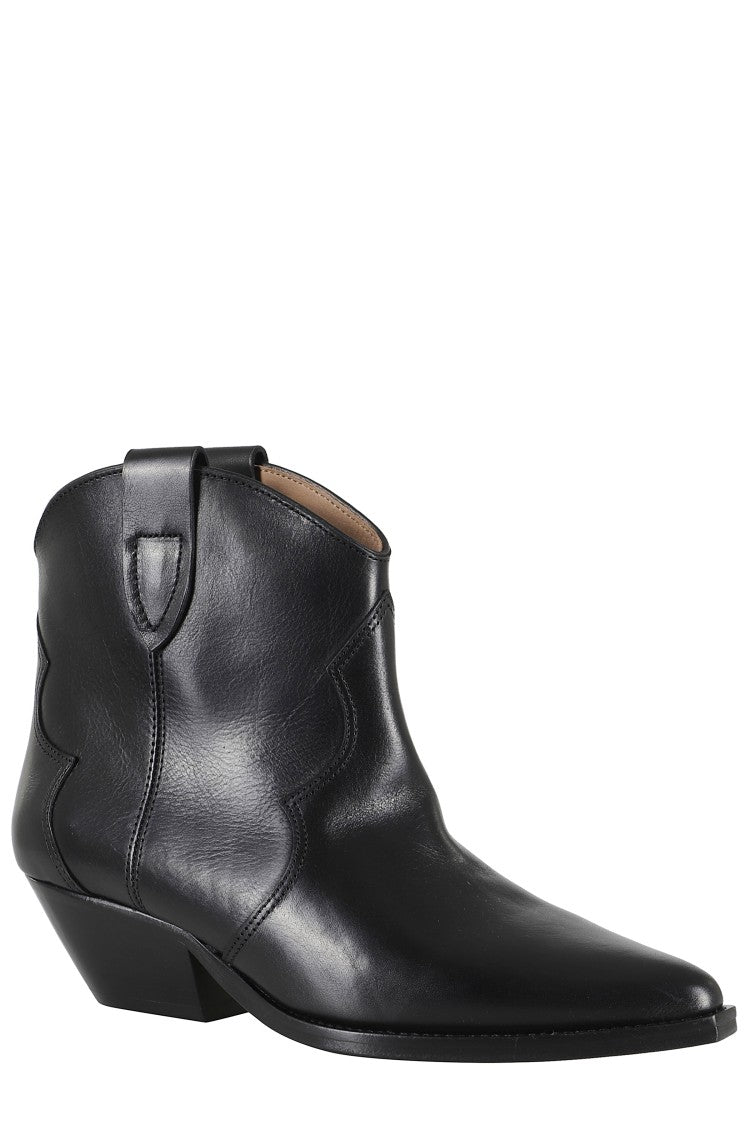 Isabel Marant Dewina Gz Pointed Toe Ankle Boots