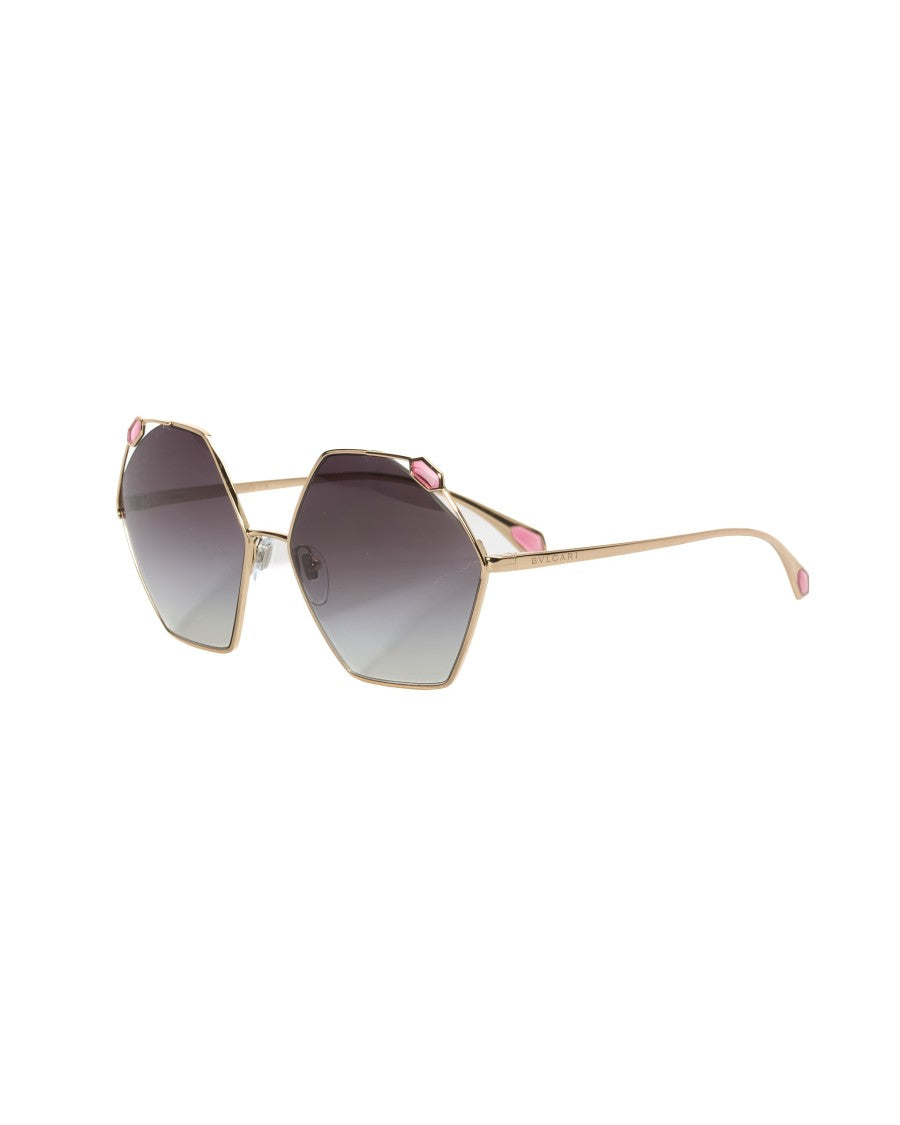 Bulgari Pink Oversized Sunglasses