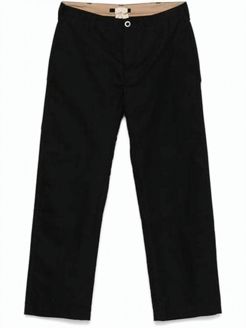 Ten C Straight Pants Crafted From Durable Fabric Blend