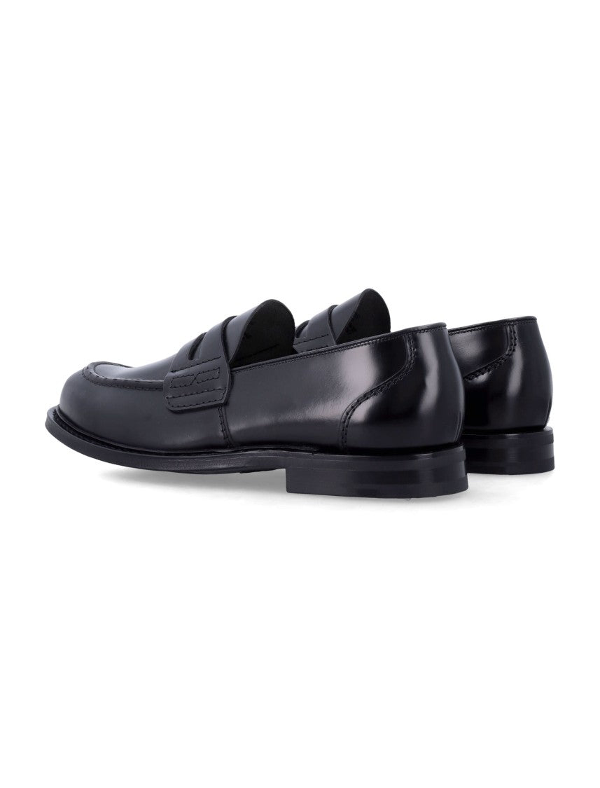 Church's Penny Loafer With Hand-Brushed Bookbinder Leather