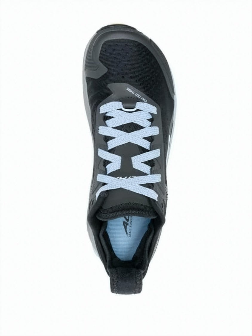 Altra Low-Profile Black Sneakers With Breathable Mesh Upper