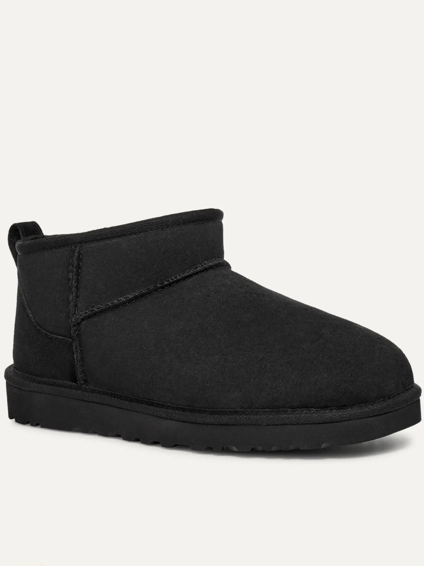 Ugg Classic Ultra Mini Black Slip On