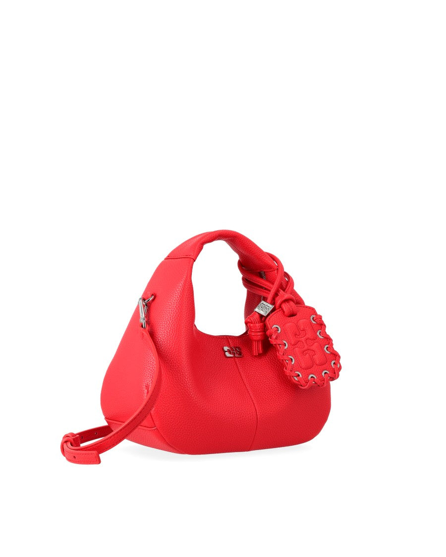 Ganni Goji Berry Mini Hobo