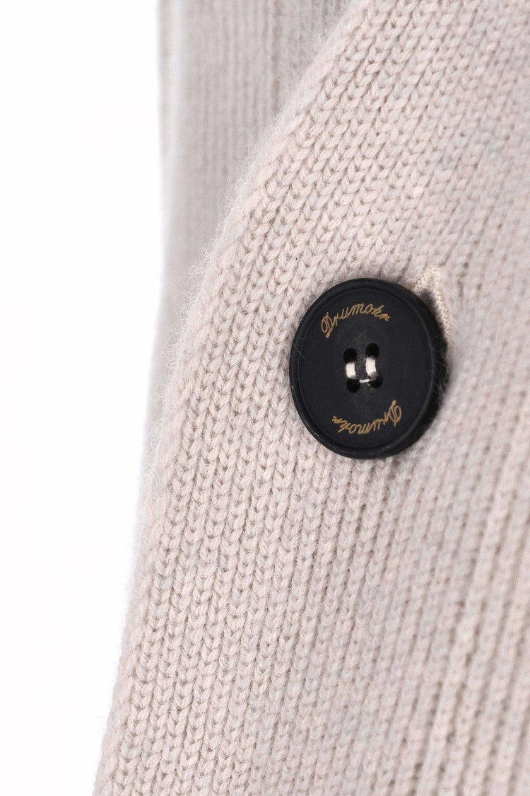 Drumohr Ribbed Pure Cashmere Cardigan