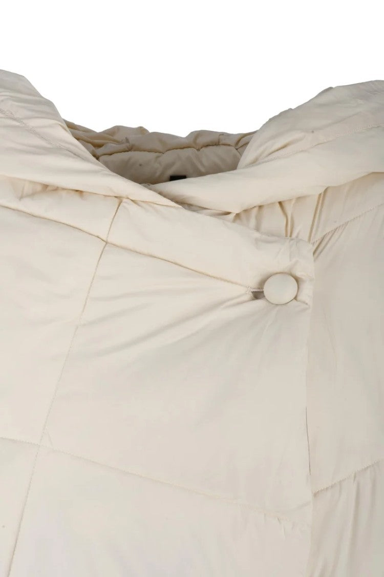 Canadian Long Down Jacket - White