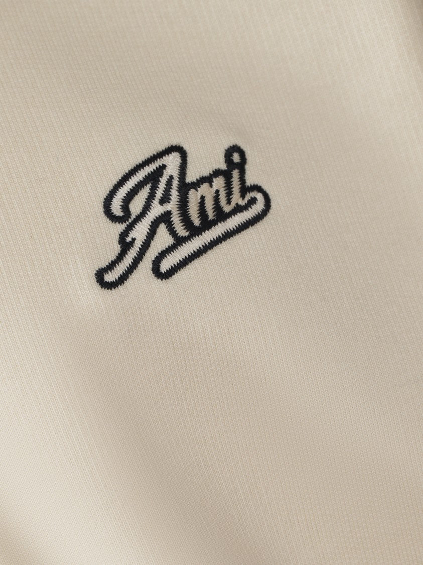 Ami Relaxed Fit Hooded Sweatshirt