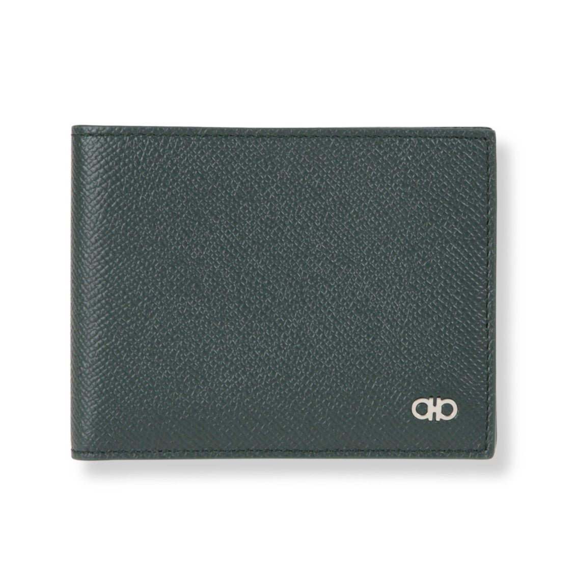 Ferragamo Compact Micro Gancio Pattern Wallet