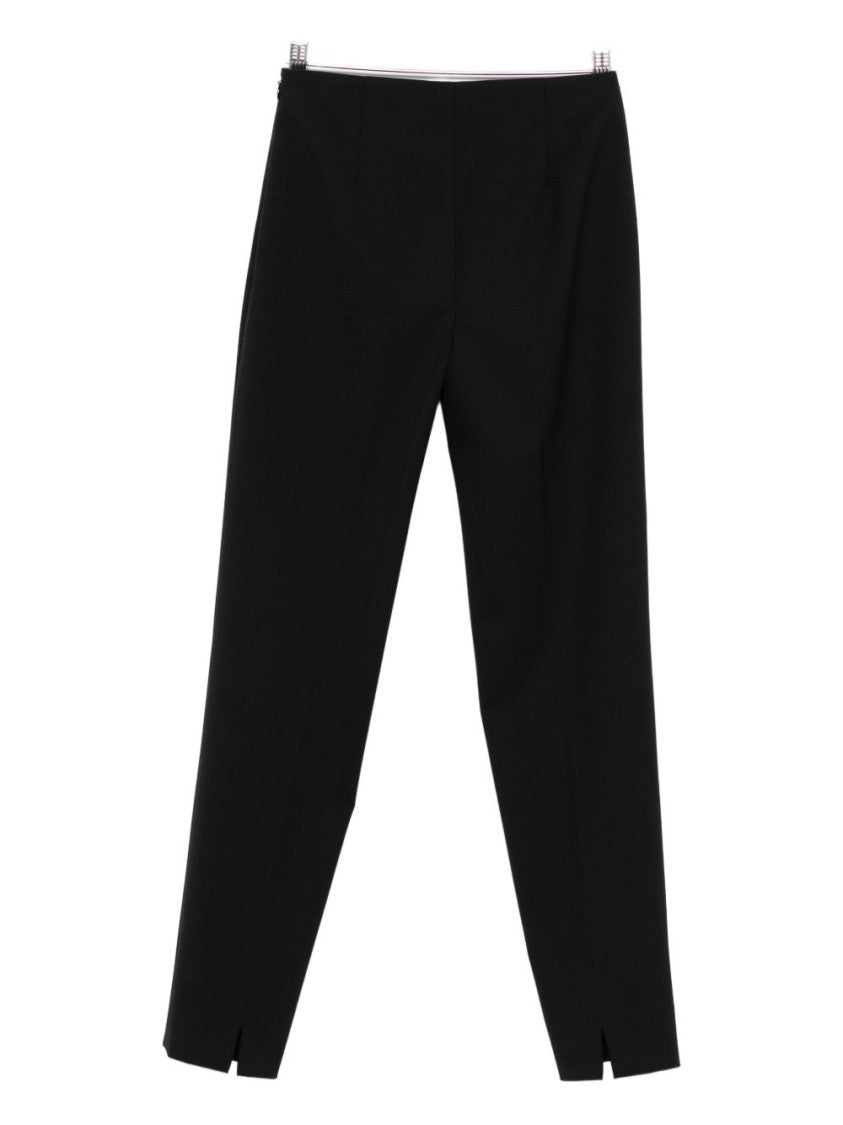 Pt Torino Tailored Straight-Leg Trousers With Seam Detailing
