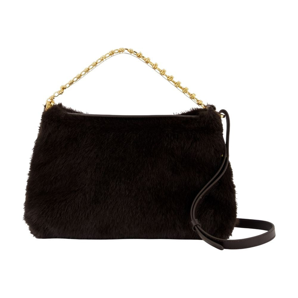 Vanessa Bruno Daily Chain Gm Shoulder Bag - Synthetic - Brown