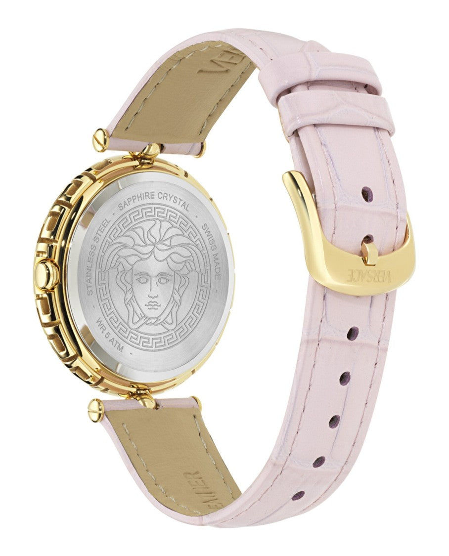 Versace Medusa Heritage Leather Watch