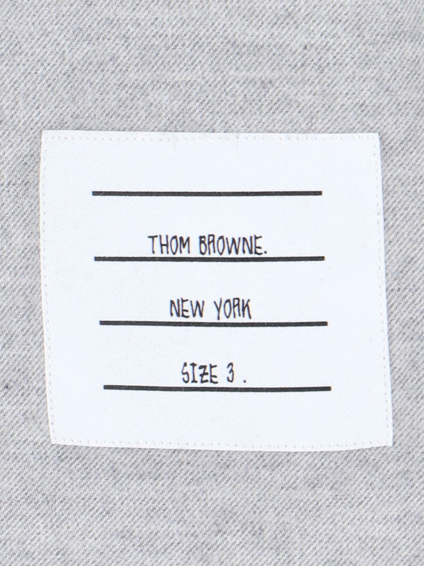 Thom Browne "4-Bar" Shirt – Grey
