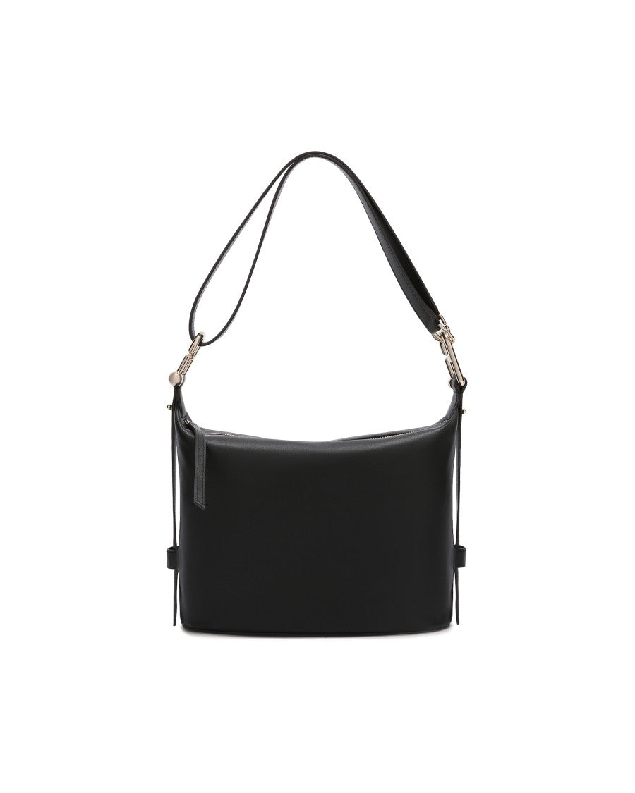 Furla Nuvola M Black Hobo Bag