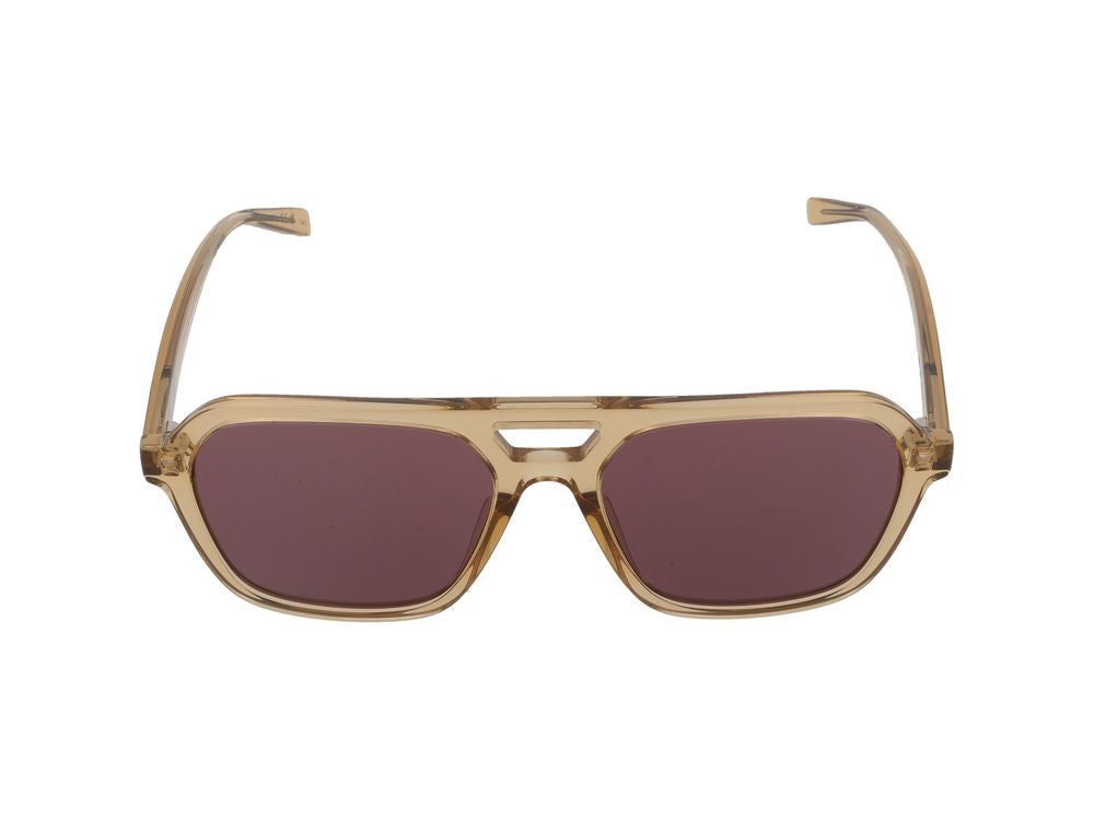 Saint Laurent Yellow Sl 905 Geometric Sunglasses