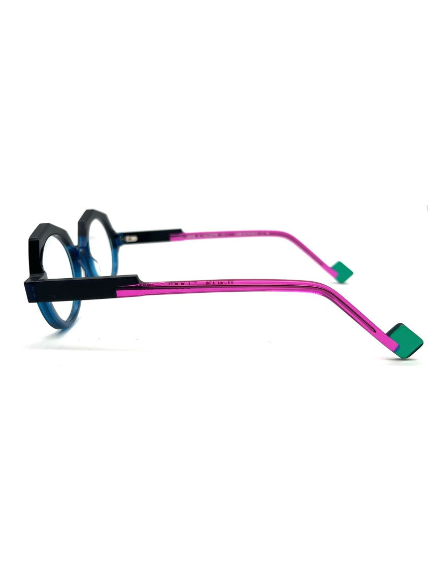 Anne & Valentine Bold Geometric Blue Optical Frames By Anne & Valentine