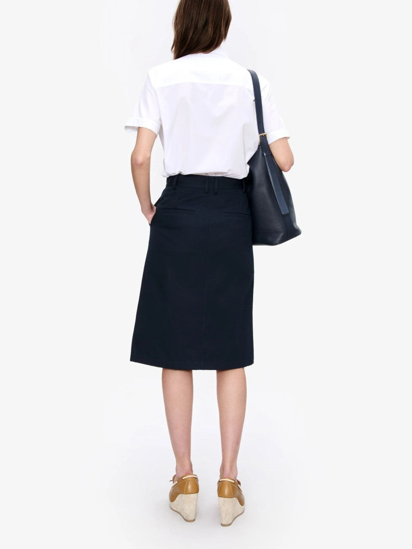 A.P.C. White Milesa Dual Pocket Shirt