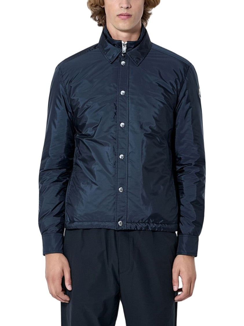 Moncler Nylon Structured Collar Casual Jacket